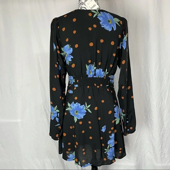 NWT Free People Date Night Mini Dress Moonlight Combo Size Small - Picture 8 of 13